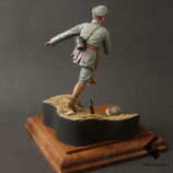 Прусский офицер во время атаки (Битва при Вердене, 1916)